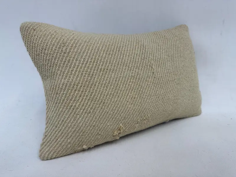 12x20 Beige Pillow Case, Boho Pillow, Turkish Pillow, Cushion Case, Interior Designer Pillow, Accent Throw Pillow, Bolster Throw Cushion Cover - 3