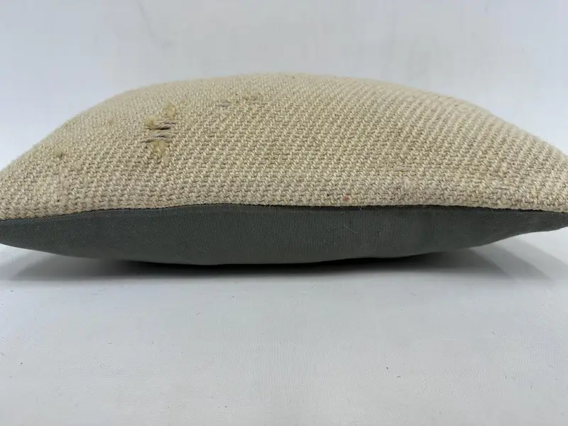 12x20 Beige Pillow Case, Boho Pillow, Turkish Pillow, Cushion Case, Interior Designer Pillow, Accent Throw Pillow, Bolster Throw Cushion Cover - 5