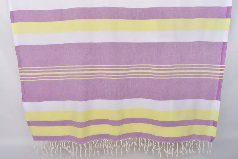 Authentic Turkish hammam peshtemal, Family Gift, Lightweight Turkish towel, Gifts For Him, Bachelorette Party Gift, 70x40 Cotton Striped Towel - 8
