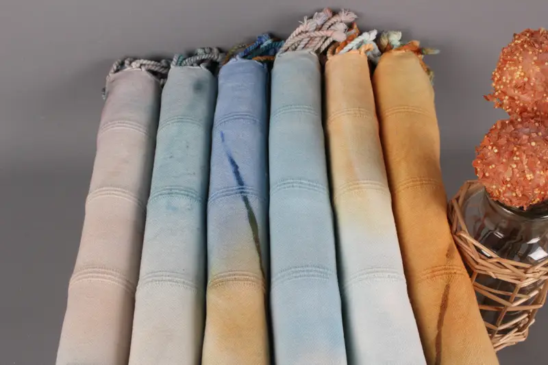 Custom Towel, Wedding Day Gift For Bride, Bachelor Bachelorette Party Favors, Large Turkish Towel, Summer Towel, 64x38 Cotton Striped Tie Dye Towel - 3