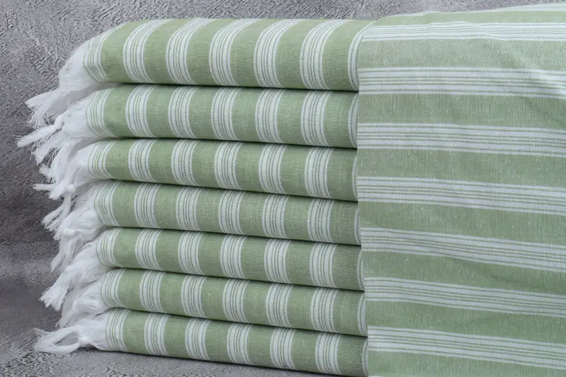 Wedding Gift, Handwoven Turkish Towel, Custom Towel, 70x40 Cotton Striped Towel, Bachelorette Party Gifts Bridesmaids, Wedding Shower Gift - 1