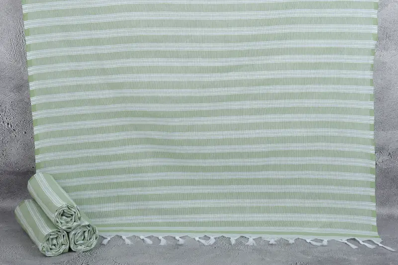 Wedding Gift, Handwoven Turkish Towel, Custom Towel, 70x40 Cotton Striped Towel, Bachelorette Party Gifts Bridesmaids, Wedding Shower Gift - 8
