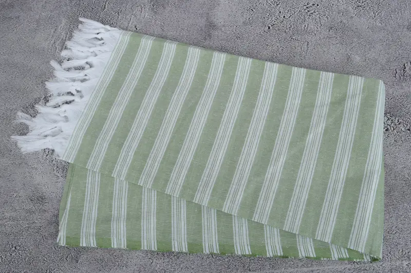 Wedding Gift, Handwoven Turkish Towel, Custom Towel, 70x40 Cotton Striped Towel, Bachelorette Party Gifts Bridesmaids, Wedding Shower Gift - 5