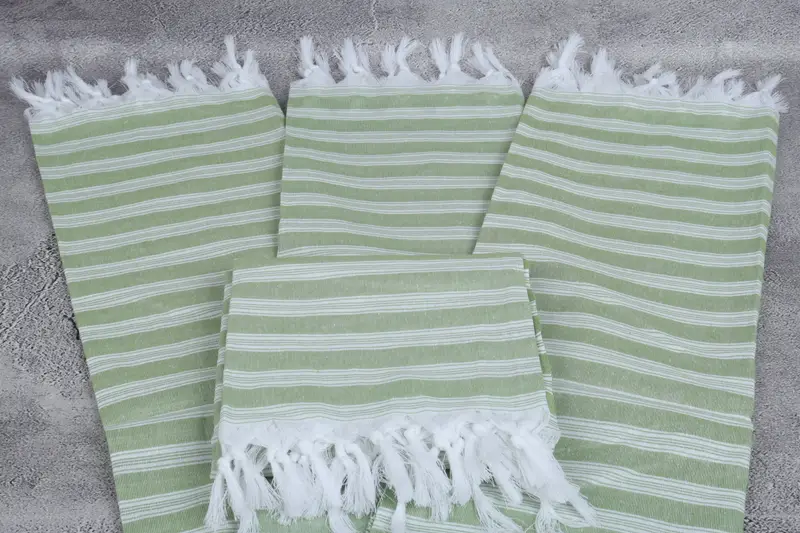Wedding Gift, Handwoven Turkish Towel, Custom Towel, 70x40 Cotton Striped Towel, Bachelorette Party Gifts Bridesmaids, Wedding Shower Gift - 4