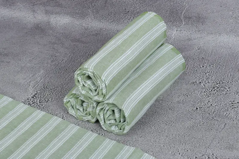 Wedding Gift, Handwoven Turkish Towel, Custom Towel, 70x40 Cotton Striped Towel, Bachelorette Party Gifts Bridesmaids, Wedding Shower Gift - 7