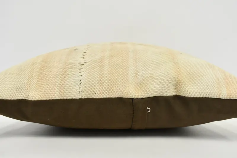 Interior Designer Pillow, Retro Throw Cushion, Boho Pillow, Home Decor Pillow, 20x20 Beige Cushion Cover, Pet Cushion Case, Cushion - 5