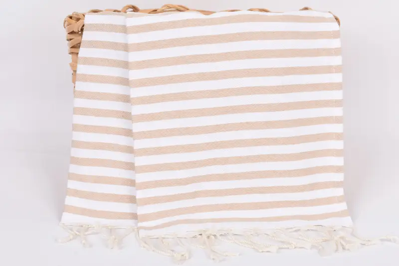 Bachelorette Towel, Bachelor Party Gifts, Summer Gift, Monogram Kitchen Towel, Turkish Hand Towel, Turkish Tea Towel, 40x18 Cotton Striped Towel - 5