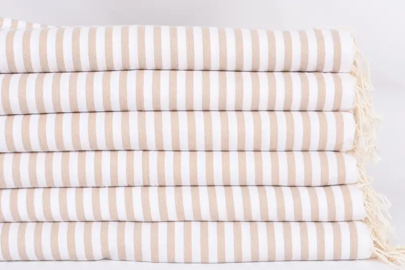 Bachelorette Towel, Bachelor Party Gifts, Summer Gift, Monogram Kitchen Towel, Turkish Hand Towel, Turkish Tea Towel, 40x18 Cotton Striped Towel - 3