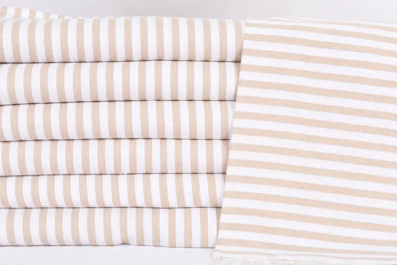Bachelorette Towel, Bachelor Party Gifts, Summer Gift, Monogram Kitchen Towel, Turkish Hand Towel, Turkish Tea Towel, 40x18 Cotton Striped Towel - 2