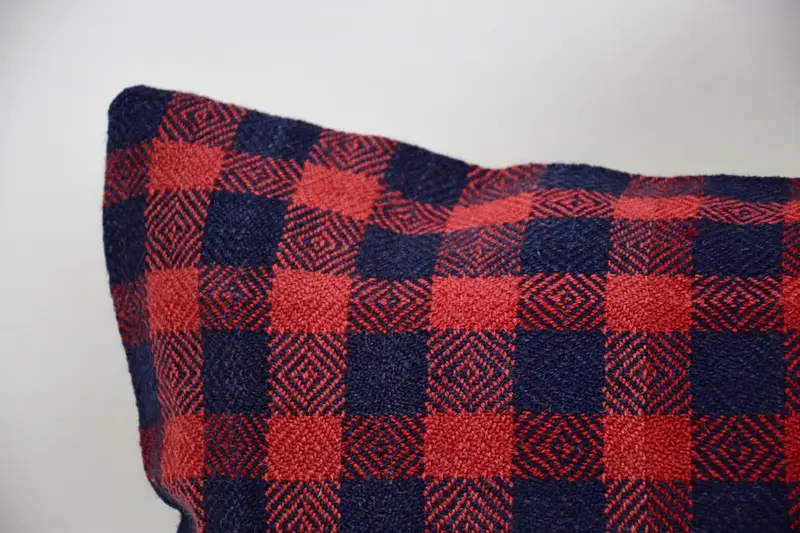 Turkish Pillow, Garden Pillow, Antique Pillows, Muted Cushion Case, 16x48 Red Pillow Sham, Pet Pillow Sham, Vintage Kilim Pillow, Pillow Sham - 2