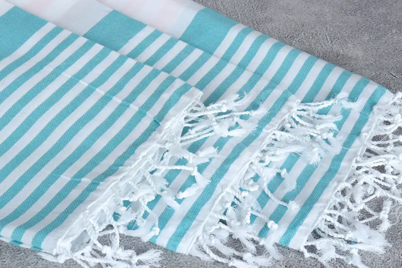Bachelorette Party Gifts, Personalized Turkish Towel, Custom Wedding Gifts, 68x36 Cotton Striped Towel, Turkish Towel USA, Gift For Boyfriend - 5