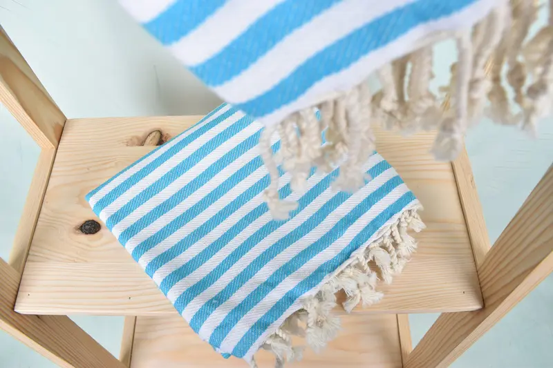 Valentines Day Gift For Him, 70x40 Cotton Striped Towel, Travel Towel, Turkish bath towel, Bachelor Bachelorette Party Favors, Cotton towel - 5
