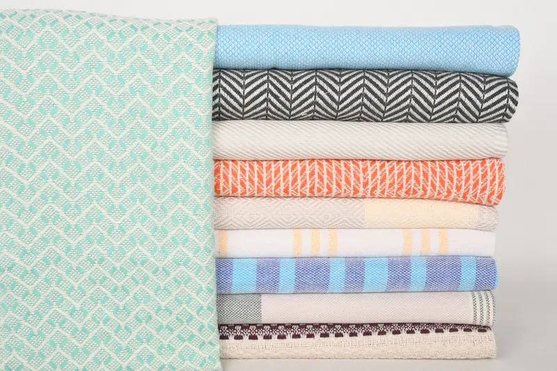Turkish Hand Towel, 36x18 Cotton Set of 10 Towel, Bathroom Towels, Small Bath Towels, Summer Towel, Monogram Dish Towel, Customized Turkish Towel - 1