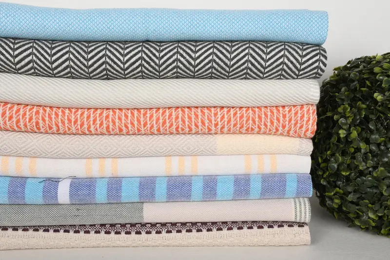 Turkish Hand Towel, 36x18 Cotton Set of 10 Towel, Bathroom Towels, Small Bath Towels, Summer Towel, Monogram Dish Towel, Customized Turkish Towel - 3