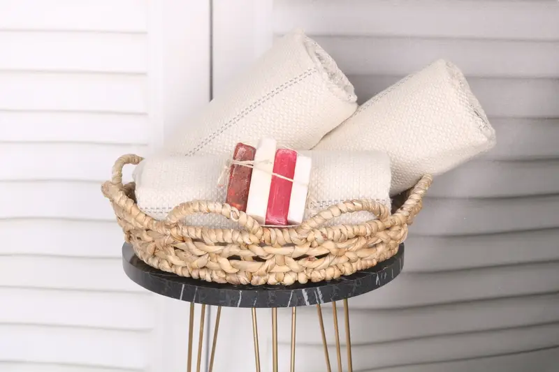 Personalized Gift, 68x40 Linen Striped Towel, Luxury towel, Fringed Turkish towel for poolside, Spa Gift, Bachelorette Party Gifts, Best Beach Towel - 4