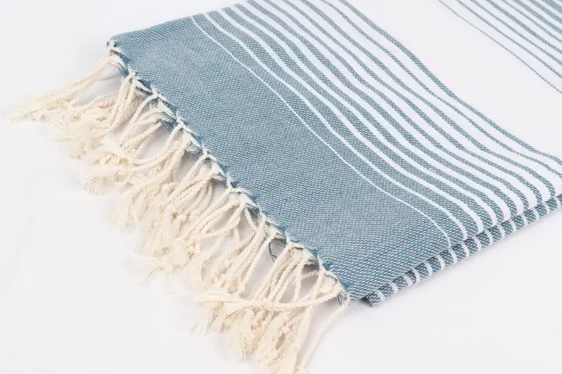 Wedding Favors, 60x38 Cotton Striped Towel, Valentines Gift, Organic cotton Turkish peshtemal towel, Personalized Gift, Absorbent Turkish towel - 7