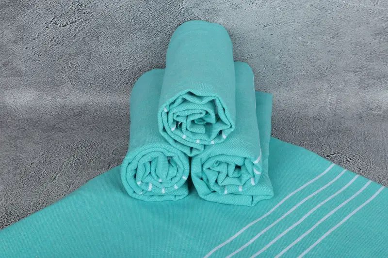 Hammam towel, Turkish Towel Beach Towel, Best Friend Gift, 70x40 Cotton Striped Towel, Family Gift, Cute Beach Towel, Lightweight towel, Pool Towels - 7