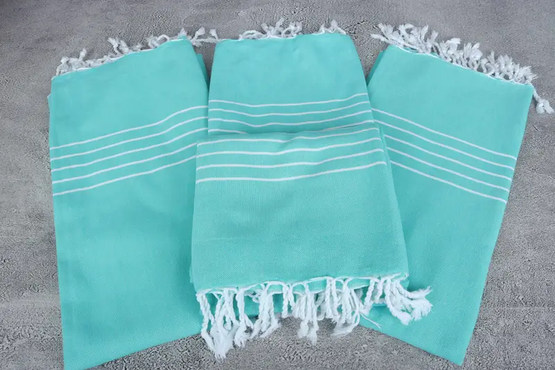 Hammam towel, Turkish Towel Beach Towel, Best Friend Gift, 70x40 Cotton Striped Towel, Family Gift, Cute Beach Towel, Lightweight towel, Pool Towels - 4