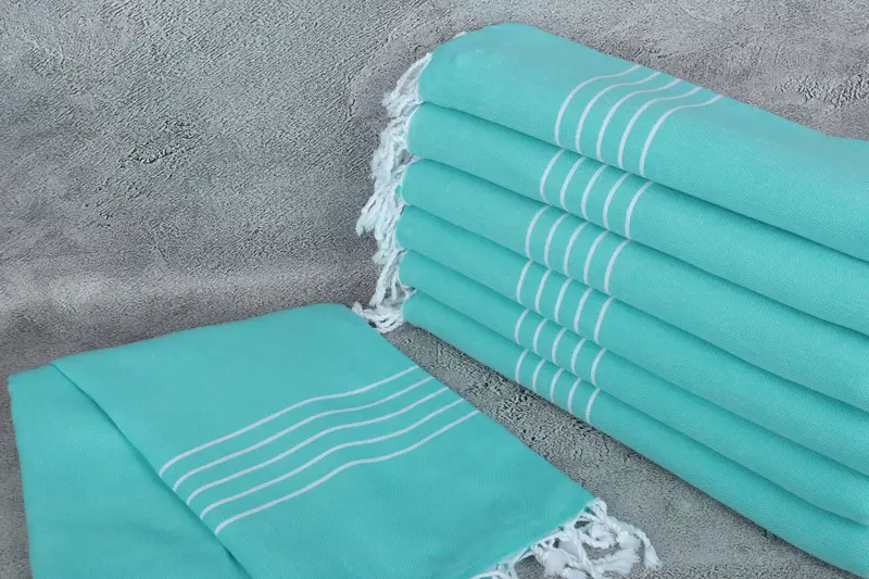 Hammam towel, Turkish Towel Beach Towel, Best Friend Gift, 70x40 Cotton Striped Towel, Family Gift, Cute Beach Towel, Lightweight towel, Pool Towels - 2