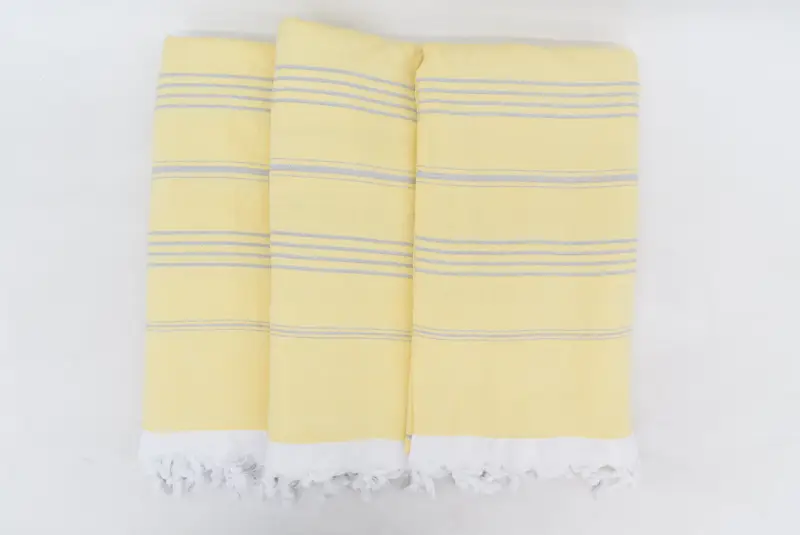 Spa Gift Towel, 68x36 Cotton Striped Terry Towel, Grandma Gift, Girls Weekend Favors, Monogram Beach Towel, Large Turkish Towel, Gifts For Him - 3