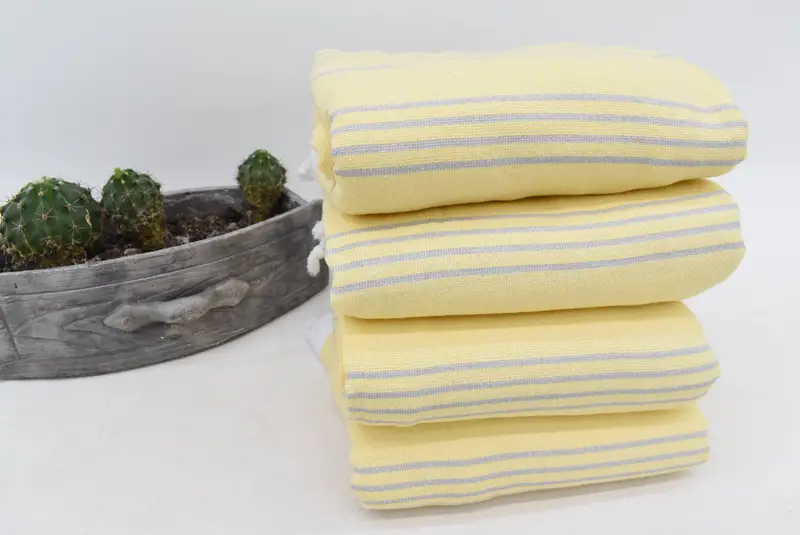 Spa Gift Towel, 68x36 Cotton Striped Terry Towel, Grandma Gift, Girls Weekend Favors, Monogram Beach Towel, Large Turkish Towel, Gifts For Him - 5