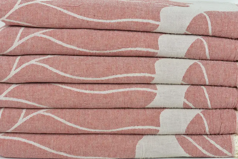 Organic towel, 68x40 Cotton Floral Patterned Towel, Gift Boxes Towel, Girls Weekend Getaways Ideas, Personalized Gifts, Wedding Gifts Towel - 3