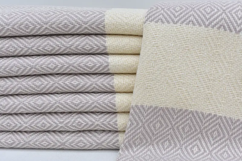 Toalla de diamante de algodón 36x20, toalla de mano con monograma, toalla de cocina de monograma, toalla de viaje, toalla de verano, regalo de Navidad de novio, toalla de mano turca - 3