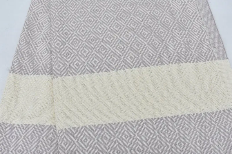 Toalla de diamante de algodón 36x20, toalla de mano con monograma, toalla de cocina de monograma, toalla de viaje, toalla de verano, regalo de Navidad de novio, toalla de mano turca - 7