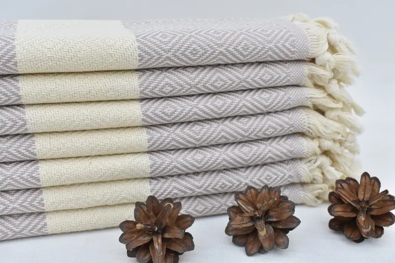 Toalla de diamante de algodón 36x20, toalla de mano con monograma, toalla de cocina de monograma, toalla de viaje, toalla de verano, regalo de Navidad de novio, toalla de mano turca - 4