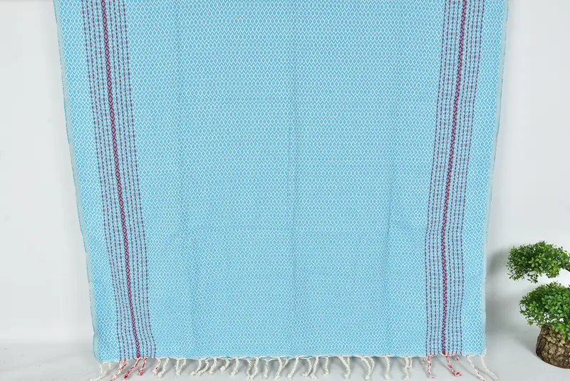 Custom Wedding Towel, Bridesmaid Gift, Valentines Gift, Quick-Dry Beach Towel, Wedding Gifts Towel, Scarf Towel, 70x40 Cotton Diamond Towel - 7