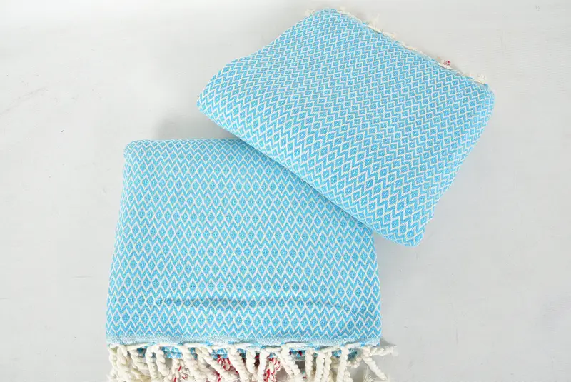 Custom Wedding Towel, Bridesmaid Gift, Valentines Gift, Quick-Dry Beach Towel, Wedding Gifts Towel, Scarf Towel, 70x40 Cotton Diamond Towel - 6