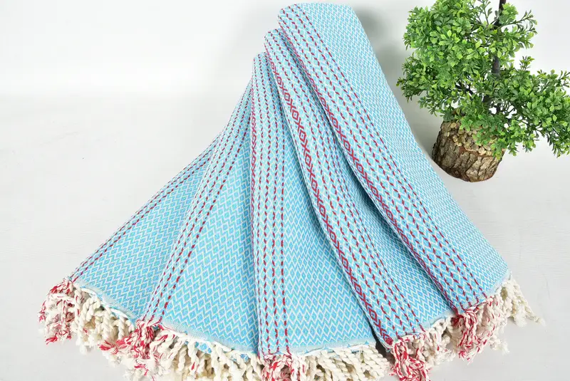 Custom Wedding Towel, Bridesmaid Gift, Valentines Gift, Quick-Dry Beach Towel, Wedding Gifts Towel, Scarf Towel, 70x40 Cotton Diamond Towel - 4