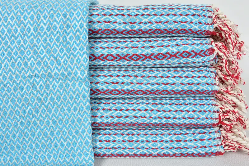 Custom Wedding Towel, Bridesmaid Gift, Valentines Gift, Quick-Dry Beach Towel, Wedding Gifts Towel, Scarf Towel, 70x40 Cotton Diamond Towel - 2