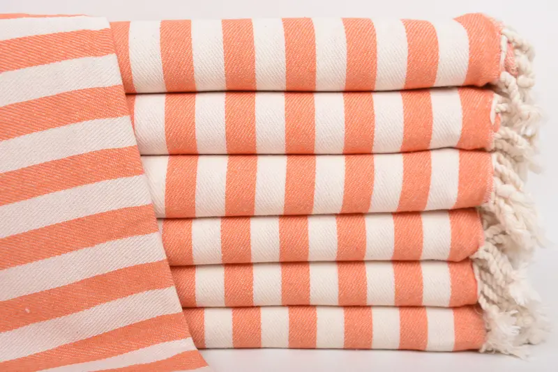 Bridal Shower Gift, Bridesmaid Gift, Gift For Her, Yoga Towel, Bachelorette Party Favors Beach, 80x36 Cotton Striped Towel, Gift For Wedding Day