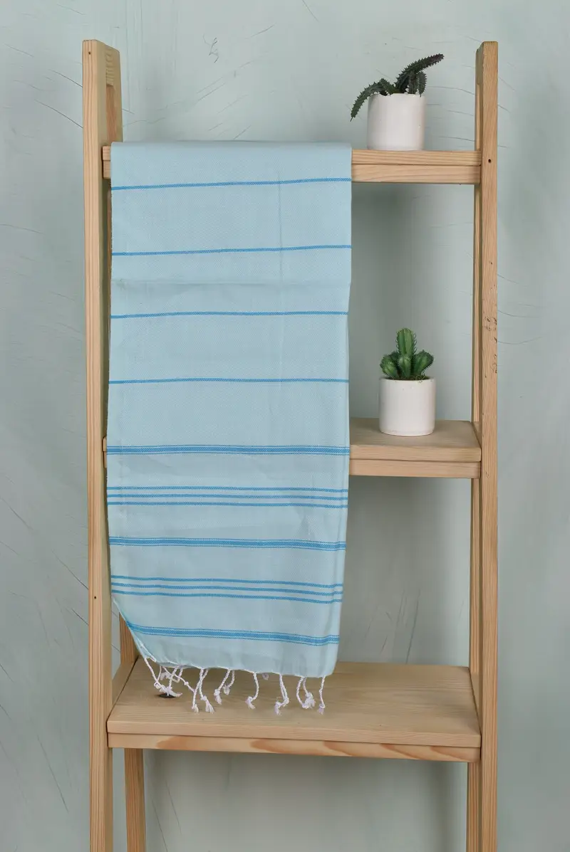 Personalized Dish Towel, 40x24 Cotton Striped Towel, Gym Towel, Turkish Towel Hand Towel, Engagement Gift, Custom Wedding Gifts, Turkish Hand Towel - 8