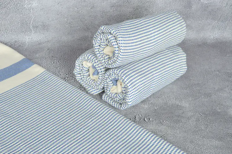 Turkish beach towel, Quick-dry peshtemal, Soft and absorbent Turkish towel, Gym Towel, Bridesmaid Gift, 70x40 Cotton Polka Dot Towel, Bachelor Gift - 8