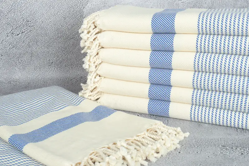 Turkish beach towel, Quick-dry peshtemal, Soft and absorbent Turkish towel, Gym Towel, Bridesmaid Gift, 70x40 Cotton Polka Dot Towel, Bachelor Gift - 2