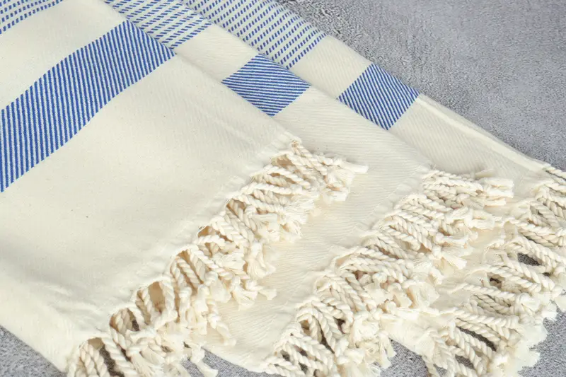Turkish beach towel, Quick-dry peshtemal, Soft and absorbent Turkish towel, Gym Towel, Bridesmaid Gift, 70x40 Cotton Polka Dot Towel, Bachelor Gift - 5