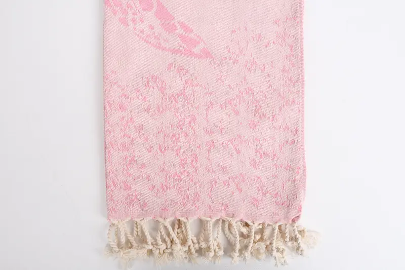 Personalisiertes Handtuch, Sonderhandtuch, Spa -Handtuch, Sommergeschenk, 36x18 Baumwolle Carretta gemustertes Handtuch, handgefertigtes Geschenk, türkisches Handtuch Handtuch - 3