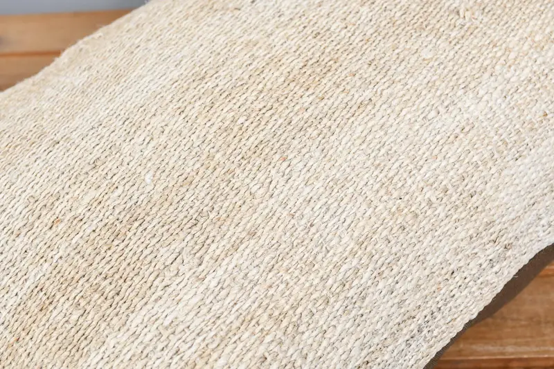 Vintage Pillow, Boho Throw Cushion, Pillow Cover, Turkish Kilim Pillow, Vintage Kilim Throw Pillow, Boho Pillow Sham Cover, 12x20 Beige Cushion - 3