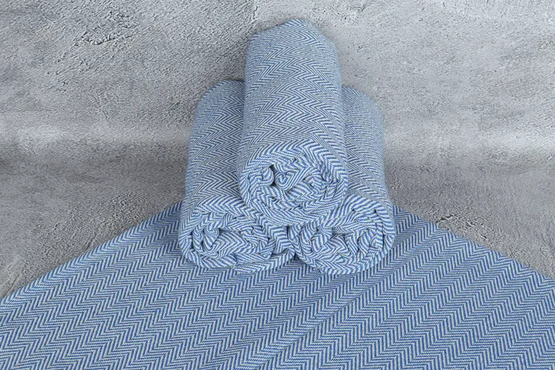 Handmade Turkish hammam towel, Beach Towel Gift, Monogrammed Beach Towel, Birthday Gift, Quick-dry peshtemal, 70x40 Cotton Herringbone Towel - 7