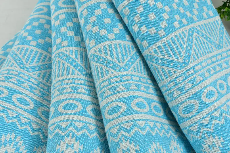 Halloween Gifts, Wedding Favors, Summer Towel, Wedding Gift, Luxury Beach Towel, Absorbent towel, 68x36 Cotton Geometric Towel, Bridesmaid Towel - 5