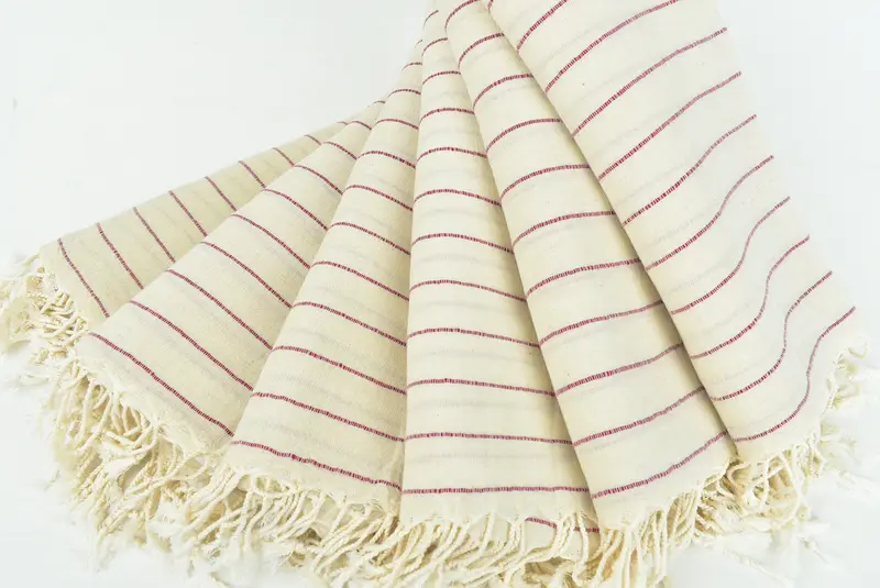 Personalized Bridesmaid Gift, Absorbent Turkish towel, 64x38 Linen Striped Towel, Gift Towel, Halloween Bachelorette Party Favors, Bachelor Gifts - 4