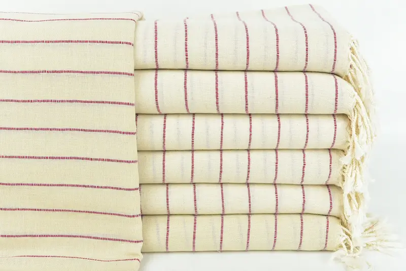 Personalized Bridesmaid Gift, Absorbent Turkish towel, 64x38 Linen Striped Towel, Gift Towel, Halloween Bachelorette Party Favors, Bachelor Gifts - 1