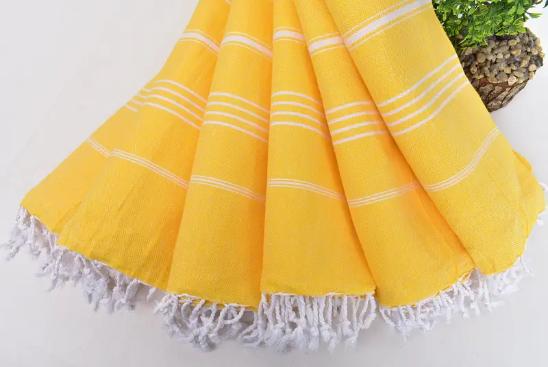 70x40 Cotton Striped Towel, Fouta towel, Monogram Towels, Organic towel, Bachelor Gifts, Wedding Towel, Organic Towel, Welcome Wedding Gift - 4