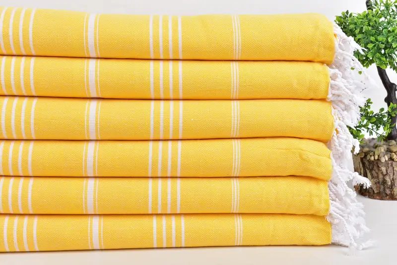 70x40 Cotton Striped Towel, Fouta towel, Monogram Towels, Organic towel, Bachelor Gifts, Wedding Towel, Organic Towel, Welcome Wedding Gift - 3