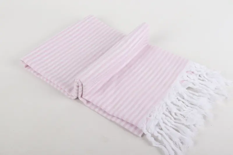 Soft towel, Bridesmaid Gift Towel, Bachelorette Party Favors, Valentines Day Gift For Him, 68x36 Cotton Striped Towel, Custom Name Towel - 6