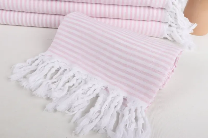 Soft towel, Bridesmaid Gift Towel, Bachelorette Party Favors, Valentines Day Gift For Him, 68x36 Cotton Striped Towel, Custom Name Towel - 4