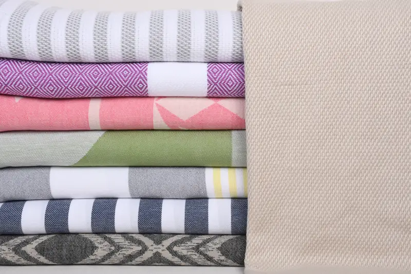 Luxury Turkish Bath Towel, Pool Towels, Quick-Dry Beach Towel, Wedding Gift, Best Friend Gift Ideas, 70x40 Cotton Set of 8 Towel, Turkish bath towel - 1