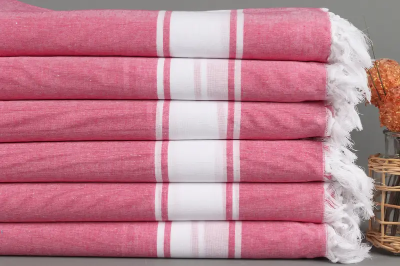 Quick-dry peshtemal, Best Friend Gift, Embroidery Towel, Wedding For Favor, 70x40 Cotton Striped Towel, Custom Wedding Towel, Wedding Gift - 2
